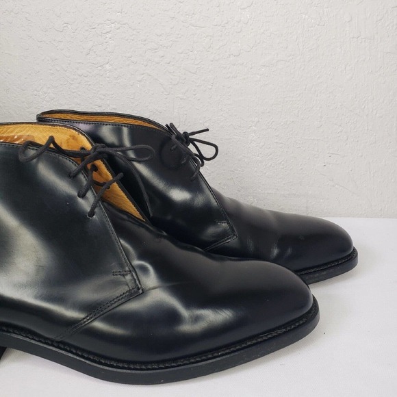 Charles Tyrwhitt Made In England Black Leather Lace Up Ankle Boots Mens Sz 6.5UK main image 11